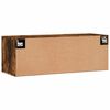 vidaXL Ντουλάπι Τοίχου Καπνιστή δρυς 100x36,5x35εκ. Επεξεργασμένο Ξύλο