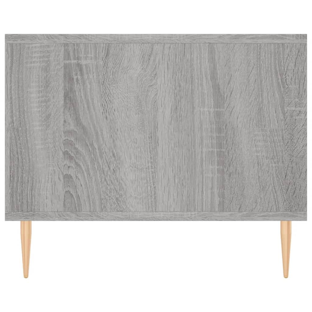 vidaXL Τραπεζάκι Σαλονιού Γκρι Sonoma 102x50x40 εκ. Επεξεργασμένο Ξύλο