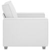 vidaXL Καναπές Λευκό 99 x 78 x 84 εκ. ύφασμα