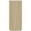 vidaXL Ντουλάπι Sonoma Δρυς 120x30x75 εκ. από Επεξεργασμένο Ξύλο