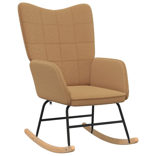 vidaXL Χαλαρωτική Πολυθρόνα Μπεζ 61 x 78 x 98 εκ. ύφασμα