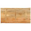 vidaXL Επιφάνεια Τραπεζιού 110x60x2,5 εκ. Live Edge Μασίφ Ξύλο Μάνγκο