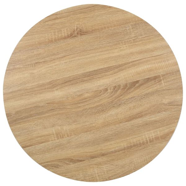 vidaXL Τραπέζι Bistro Ανοιχτό Καφέ 80 εκ. από MDF
