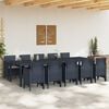 vidaXL Σετ Τραπεζαρίας Κήπου με Μαξιλάρια με μαξιλάρι 11 pcs