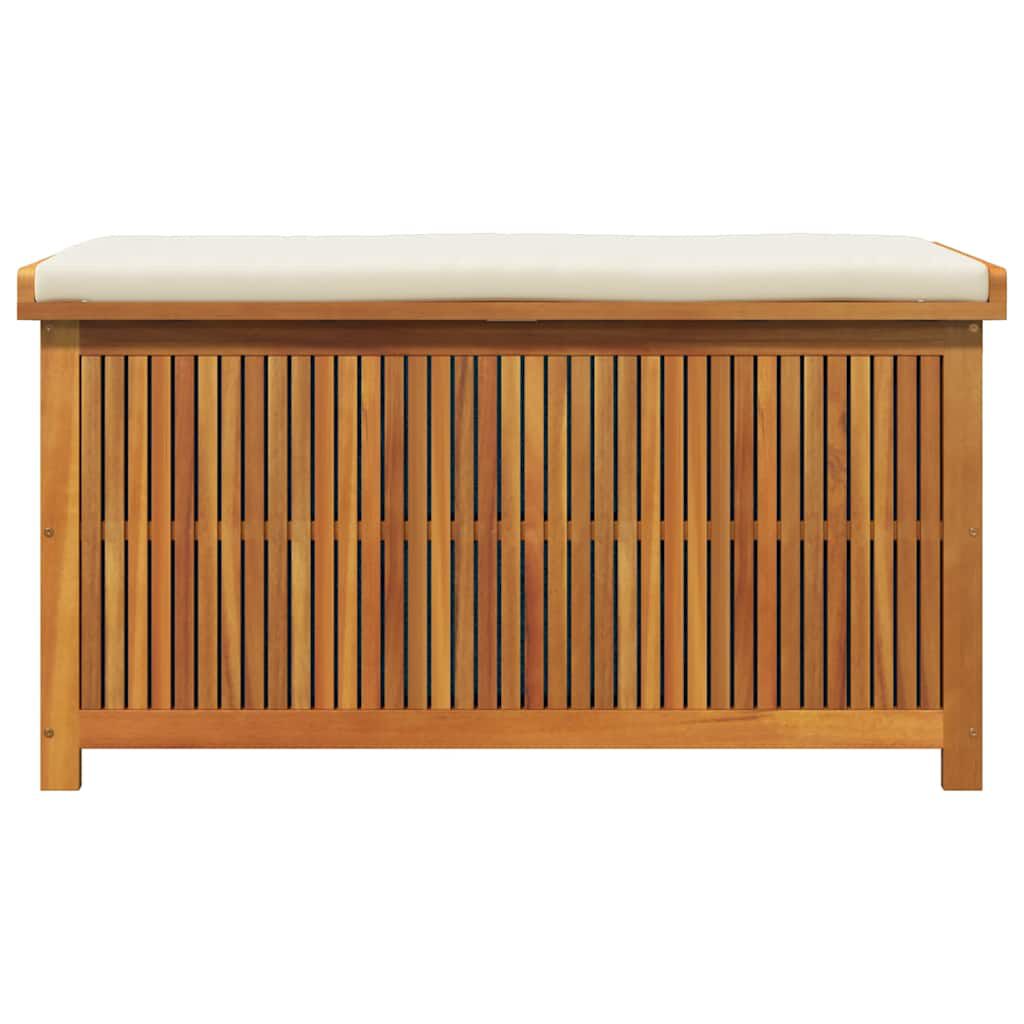 vidaXL Κουτί Μαξιλαριών Εξ. Χώρου 113x50x60,5 εκ. Μασίφ Ξύλο Ακακίας