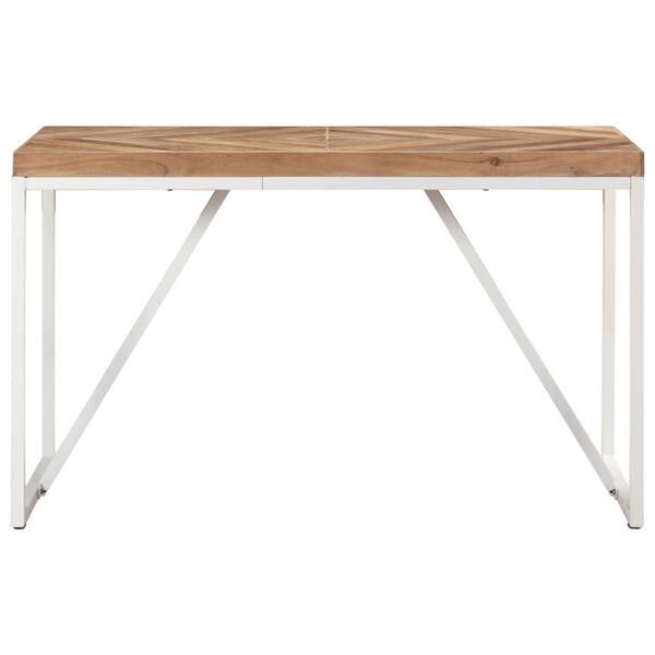 vidaXL Τραπεζαρία 120 x 60 x 76 εκ. από Μασίφ Ξύλο Ακακίας/Ξύλο Μάνγκο