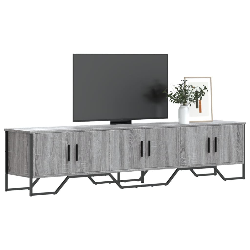 vidaXL Έπιπλο Τηλεόρασης Γκρι Sonoma 180x34x41 εκ. από Επεξεργ. Ξύλο