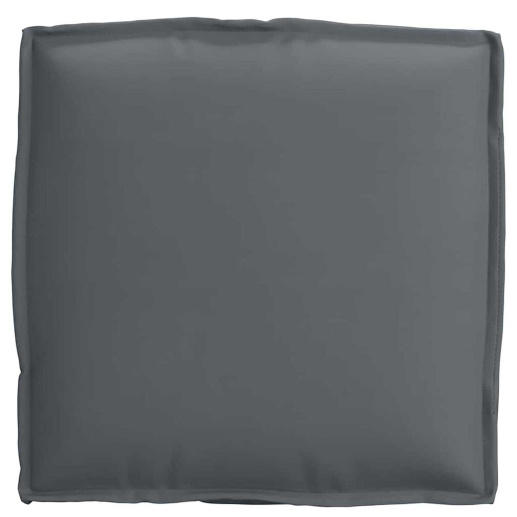 vidaXL Μαξιλάρι παλέτας για κάθισμα 4 pcs Ανθρακί 40 x 40 x 8 εκ.
