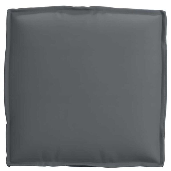 vidaXL Μαξιλάρι παλέτας για κάθισμα 4 pcs Ανθρακί 40 x 40 x 8 εκ.