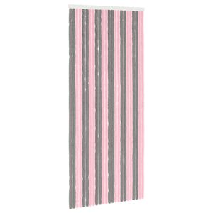 vidaXL &Kappa;&omicron;&upsilon;&rho;&tau;ί&nu;&alpha; &epsilon;&nu;&tau;ό&mu;&omega;&nu; Chenille &Alpha;&sigma;&eta;&mu;ί &Gamma;&kappa;&rho;&iota; &kappa;&alpha;&iota; &Rho;&omicron;&zeta; 100 x 230 cm