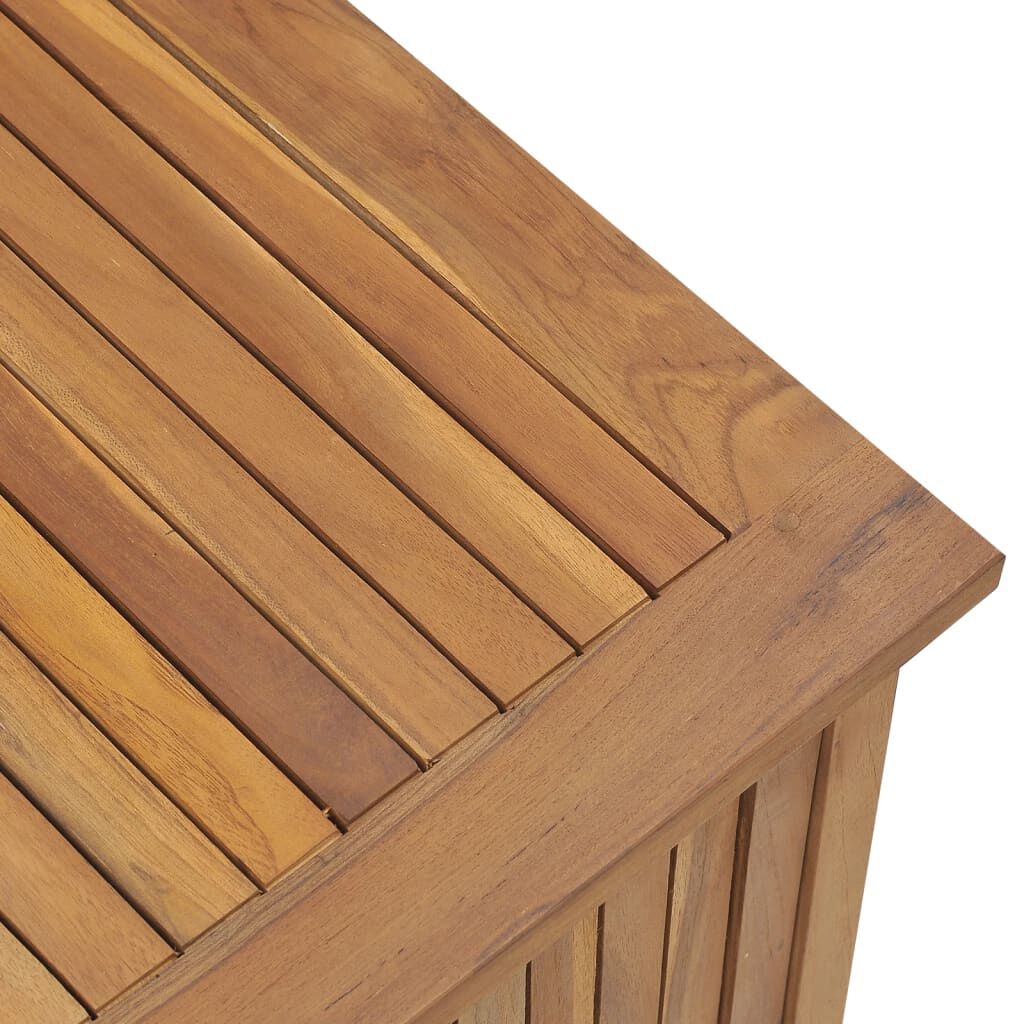 vidaXL Μπαούλο Κήπου 150 x 50 x 55 εκ. από Μασίφ Ξύλο Teak