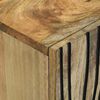 vidaXL Ντουλάπα TV με συρτάρι Καφέ 105 x 33 x 46 εκ Μασίφ ξύλο μάνγκο
