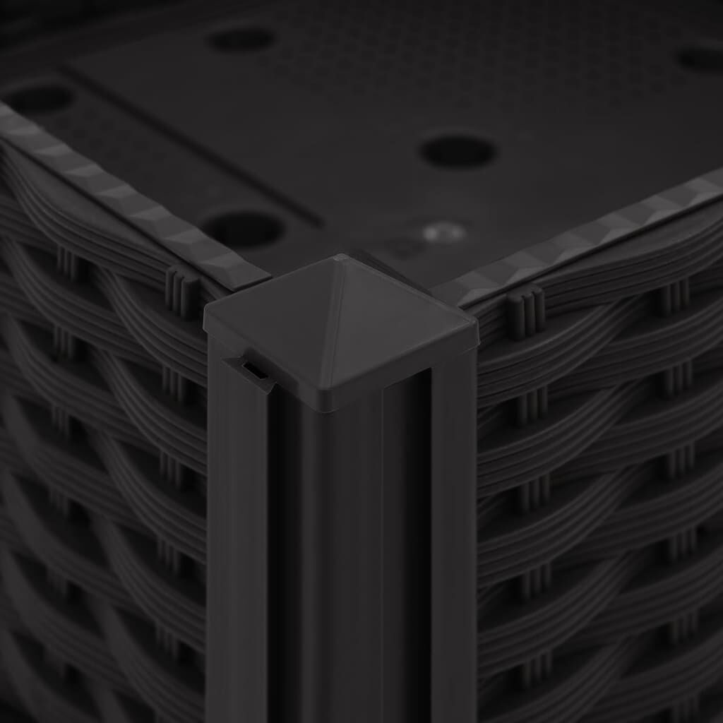 vidaXL Ζαρντινιέρα 160 x 40 x 23 εκ. από Πολυπροπυλένιο