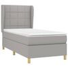 vidaXL &Kappa;&rho;&epsilon;&beta;ά&tau;&iota; Boxspring &mu;&epsilon; &Sigma;&tau;&rho;ώ&mu;&alpha; &Alpha;&nu;&omicron;&iota;&chi;&tau;ό &Gamma;&kappa;&rho;&iota; 90x190 &epsilon;&kappa;. &Upsilon;&phi;&alpha;&sigma;&mu;ά&tau;&iota;&nu;&omicron;