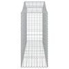 vidaXL Συρματοκιβώτια Τοξωτά 7 τεμ. 200x50x100/120 εκ. Γαλβαν. Ατσάλι