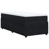 vidaXL &Kappa;&rho;&epsilon;&beta;ά&tau;&iota; Boxspring &mu;&epsilon; &Sigma;&tau;&rho;ώ&mu;&alpha; &Mu;&alpha;ύ&rho;&omicron; 90x190 &epsilon;&kappa;. &Beta;&epsilon;&lambda;&omicron;ύ&delta;&iota;&nu;&omicron;