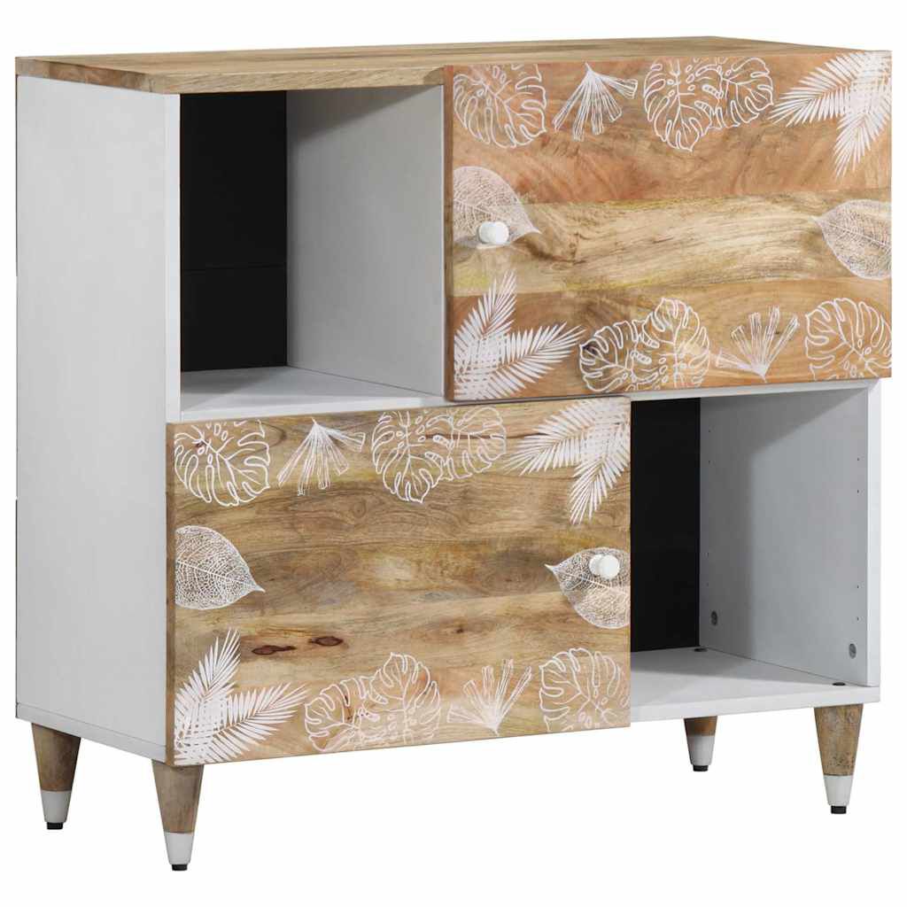 vidaXL Sideboard 80x33,5x75 cm μασίφ ξύλο Mango