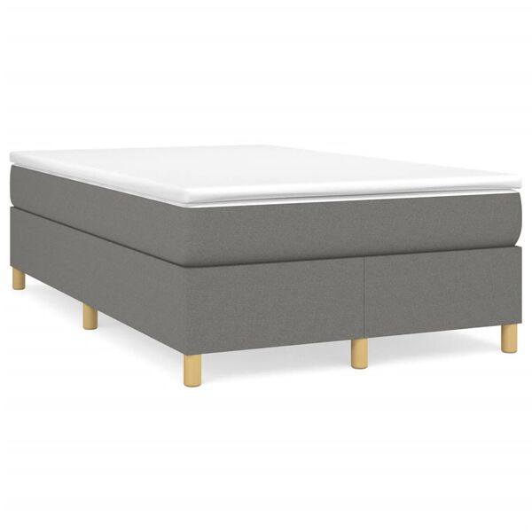 vidaXL &Kappa;&rho;&epsilon;&beta;ά&tau;&iota; Boxspring &mu;&epsilon; &Sigma;&tau;&rho;ώ&mu;&alpha; &Sigma;&kappa;&omicron;ύ&rho;&omicron; &Gamma;&kappa;&rho;&iota; 120x200 &epsilon;&kappa;. &Upsilon;&phi;&alpha;&sigma;&mu;ά&tau;&iota;&nu;&omicron;