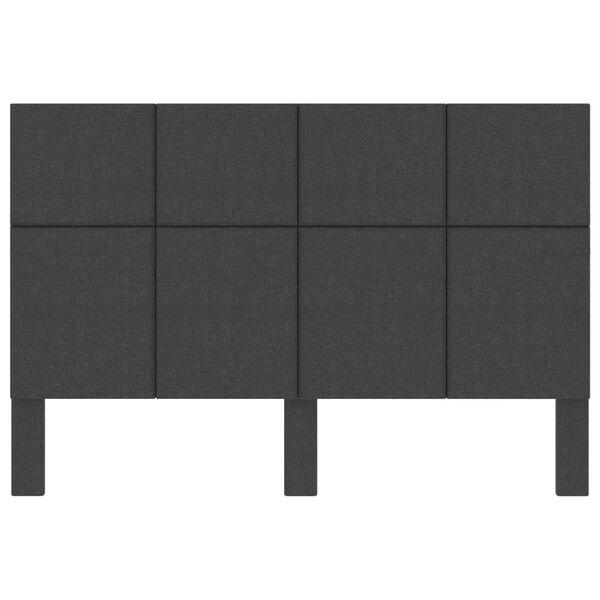 vidaXL Κεφαλάρι Σκούρο Γκρι 160 x 200 εκ. Υφασμάτινο