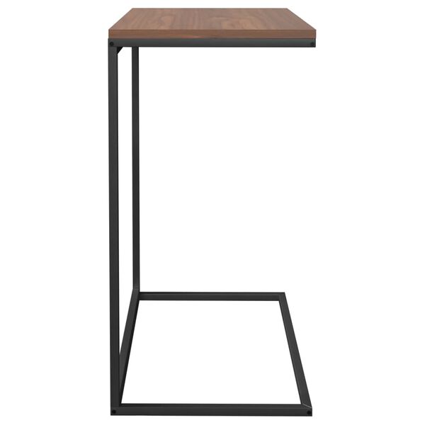 vidaXL Τραπέζι Βοηθητικό Μαύρο 55x35x66 εκ. από Επεξεργασμένο Ξύλο