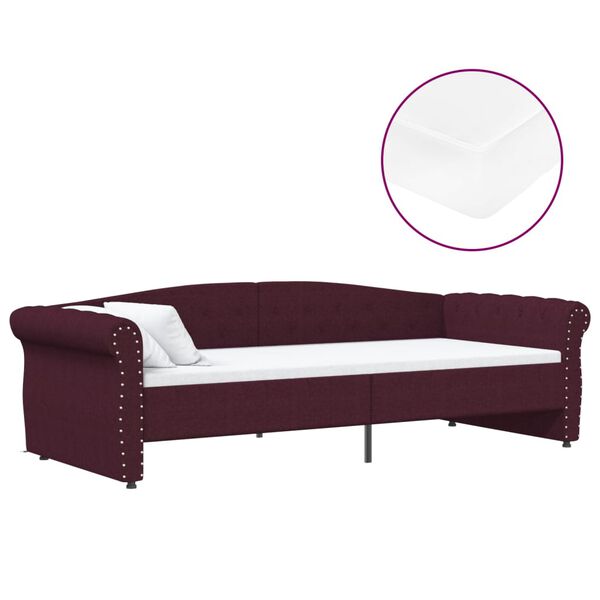 vidaXL &Kappa;&alpha;&nu;&alpha;&pi;έ&sigmaf; &Kappa;&rho;&epsilon;&beta;ά&tau;&iota; &mu;&epsilon; &Sigma;&tau;&rho;ώ&mu;&alpha; & USB &Mu;&omicron;&beta; 90 x 200 &epsilon;&kappa;. &Upsilon;&phi;&alpha;&sigma;&mu;ά&tau;&iota;&nu;&omicron;&sigmaf;