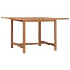 vidaXL &Tau;&rho;&alpha;&pi;&epsilon;&zeta;&alpha;&rho;ί&alpha; &Kappa;ή&pi;&omicron;&upsilon; 110 x 110 x 75 &epsilon;&kappa;. &alpha;&pi;ό &Mu;&alpha;&sigma;ί&phi; &Xi;ύ&lambda;&omicron; Teak