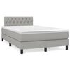 vidaXL &Kappa;&rho;&epsilon;&beta;ά&tau;&iota; Boxspring &mu;&epsilon; &Sigma;&tau;&rho;ώ&mu;&alpha; &Alpha;&nu;&omicron;&iota;&chi;&tau;ό &Gamma;&kappa;&rho;&iota; 120x190 &epsilon;&kappa;. &Upsilon;&phi;&alpha;&sigma;&mu;ά&tau;&iota;&nu;&omicron;