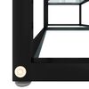 vidaXL Έπιπλο Τηλεόρασης Λευκό Όψη Μαρμάρου 140x40x40,5εκ Γυαλί Ασφαλ.