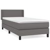 vidaXL &Kappa;&rho;&epsilon;&beta;ά&tau;&iota; Boxspring &mu;&epsilon; &Sigma;&tau;&rho;ώ&mu;&alpha; &Gamma;&kappa;&rho;&iota; 80 x 200 &epsilon;&kappa;. &Sigma;&upsilon;&nu;&theta;&epsilon;&tau;&iota;&kappa;ό &Delta;έ&rho;&mu;&alpha;