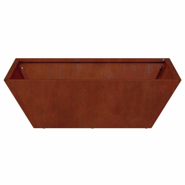 vidaXL &Gamma;&lambda;ά&sigma;&tau;&rho;&alpha; &Kappa;ή&pi;&omicron;&upsilon; 5 pcs &Sigma;&kappa; rusty 50 x 50 x 15 cm