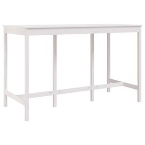 vidaXL &Tau;&rho;&alpha;&pi;έ&zeta;&iota; &Mu;&pi;&alpha;&rho; &Lambda;&epsilon;&upsilon;&kappa;ό 180 x 80 x 110 &epsilon;&kappa;. &alpha;&pi;ό &Mu;&alpha;&sigma;ί&phi; &Xi;ύ&lambda;&omicron; &Pi;&epsilon;ύ&kappa;&omicron;&upsilon;