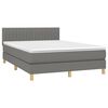 vidaXL &Kappa;&rho;&epsilon;&beta;ά&tau;&iota; Boxspring &mu;&epsilon; &Sigma;&tau;&rho;ώ&mu;&alpha; &Sigma;&kappa;&omicron;ύ&rho;&omicron; &Gamma;&kappa;&rho;&iota; 140x200 &epsilon;&kappa; &Upsilon;&phi;&alpha;&sigma;&mu;ά&tau;&iota;&nu;&omicron;