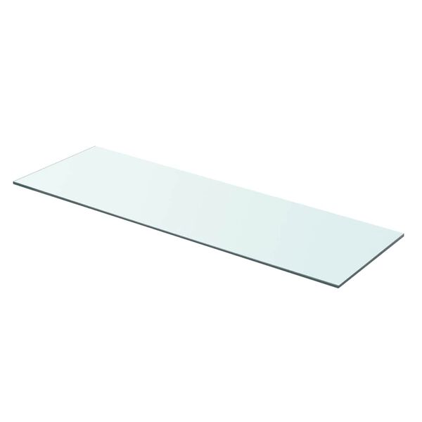 vidaXL Ράφια Πάνελ 2 τεμ. Διάφανα 80 x 25 εκ. Γυάλινα