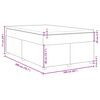 vidaXL &Kappa;&rho;&epsilon;&beta;ά&tau;&iota; Boxspring &mu;&epsilon; &Sigma;&tau;&rho;ώ&mu;&alpha; &Mu;&pi;&lambda;&epsilon; 160x200 &epsilon;&kappa;. &Upsilon;&phi;&alpha;&sigma;&mu;ά&tau;&iota;&nu;&omicron;