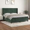 vidaXL &Kappa;&rho;&epsilon;&beta;ά&tau;&iota; Boxspring &mu;&epsilon; &Sigma;&tau;&rho;ώ&mu;&alpha; &Sigma;&kappa;&omicron;ύ&rho;&omicron; &Pi;&rho;ά&sigma;&iota;&nu;&omicron; 180x200&epsilon;&kappa;. &Beta;&epsilon;&lambda;&omicron;ύ&delta;&iota;&nu;&omicron;
