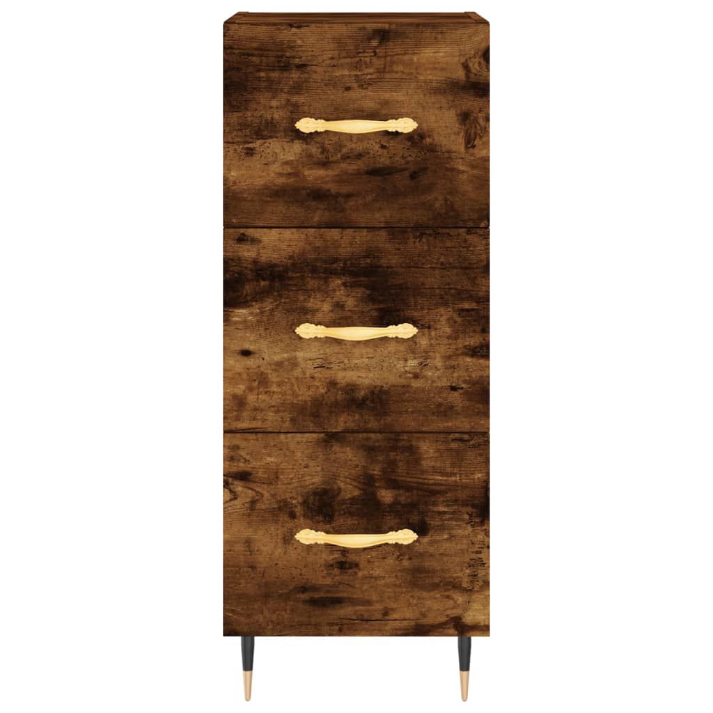 vidaXL Ντουλάπι Καπνιστή Δρυς 34,5 x 34 x 90 εκ. Επεξεργασμένο Ξύλο