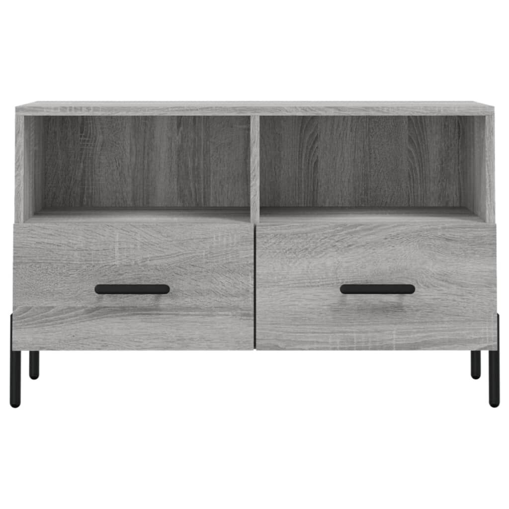 vidaXL Έπιπλο Τηλεόρασης Γκρι Sonoma 80x36x50 εκ. από Επεξεργ. Ξύλο