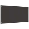 vidaXL Πίσω Πάνελ Κουζίνας 2 pcs Σκούρο Γκρι 120 x 60 cm