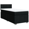 vidaXL &Kappa;&rho;&epsilon;&beta;ά&tau;&iota; Boxspring &mu;&epsilon; &Sigma;&tau;&rho;ώ&mu;&alpha; &Mu;&alpha;ύ&rho;&omicron; 100 x 200 &epsilon;&kappa;. &Upsilon;&phi;&alpha;&sigma;&mu;ά&tau;&iota;&nu;&omicron;