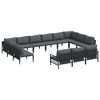vidaXL &Sigma;&epsilon;&tau; &Kappa;&alpha;&nu;&alpha;&pi;έ &Kappa;ή&pi;&omicron;&upsilon; 13 &tau;&mu;&chi;. &Mu;&alpha;ύ&rho;&omicron; &Alpha;&tau;&sigma;ά&lambda;&iota;