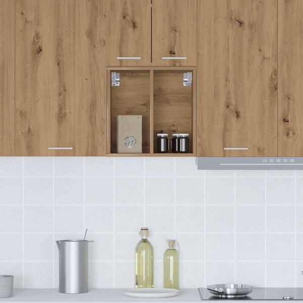 vidaXL &Kappa;&rho;&epsilon;&mu;&alpha;&sigma;&tau;ό &nu;&tau;&omicron;&upsilon;&lambda;ά&pi;&iota; &mu;&epsilon; &alpha;&pi;&omicron;&theta;ή&kappa;&epsilon;&upsilon;&sigma;&eta; Artisan Oak 40 x 29,5 x 40 &epsilon;&kappa;.