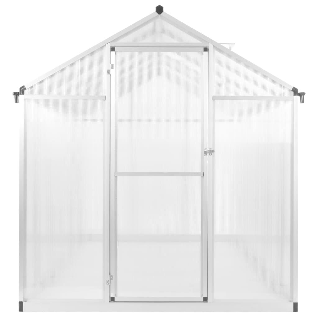 vidaXL Θερμοκήπιο 362 x 190 x 195 εκ. 13,41 μ³ Αλουμινίου
