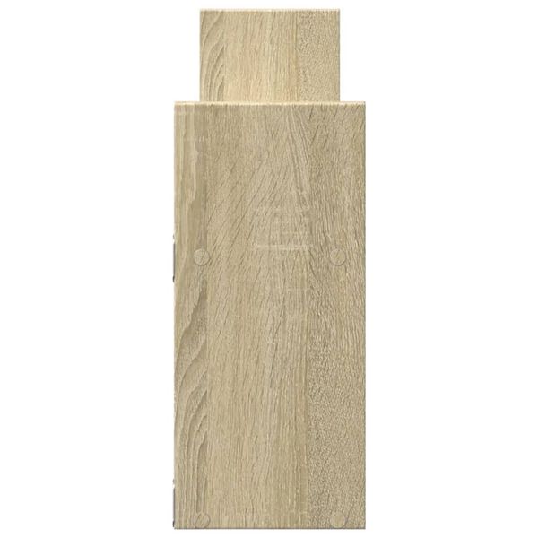 vidaXL Ντουλάπι Τοίχου Sonoma Δρυς 100x18x40εκ. από Επεξεργασμένο Ξύλο