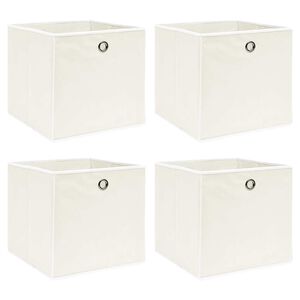 vidaXL &Kappa;&omicron;&upsilon;&tau;&iota;ά &Alpha;&pi;&omicron;&theta;ή&kappa;&epsilon;&upsilon;&sigma;&eta;&sigmaf; 4 &tau;&epsilon;&mu;. &Lambda;&epsilon;&upsilon;&kappa;ά 32 x 32 x 32 &epsilon;&kappa;. &Upsilon;&phi;&alpha;&sigma;&mu;ά&tau;&iota;&nu;&alpha;