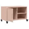 vidaXL Έπιπλο Τηλεόρασης Ροζ 68 x 39 x 43,5 εκ. Χάλυβας