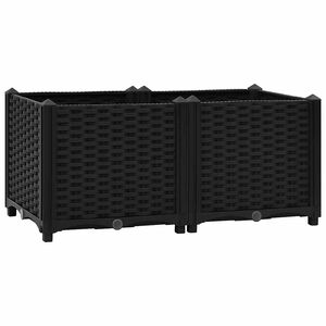 vidaXL Υπερυψωμένο Κρεβάτι 80x40x38 εκ. από Πολυπροπυλένιο