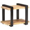 vidaXL Κομοδίνο 50 x 40 x 40 εκ. από Ακατέργαστο Ξύλο Μάνγκο