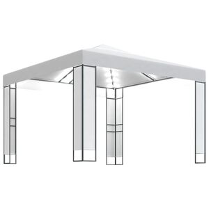 vidaXL &Kappa;&iota;ό&sigma;&kappa;&iota; &mu;&epsilon; &Delta;&iota;&pi;&lambda;ή &Omicron;&rho;&omicron;&phi;ή &kappa;&alpha;&iota; &Phi;&omega;&tau;ά&kappa;&iota;&alpha; LED &Lambda;&epsilon;&upsilon;&kappa;ό 3 x 3 &mu;.