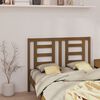 vidaXL Κεφαλάρι Κρεβατιού Μελί 141 x 4 x 100 εκ. από Μασίφ Ξύλο Πεύκου