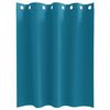 vidaXL Κουρτίνες με κουρτίνες 2 pcs Τιρκουάζ 140x140cm Πολυεστέρας